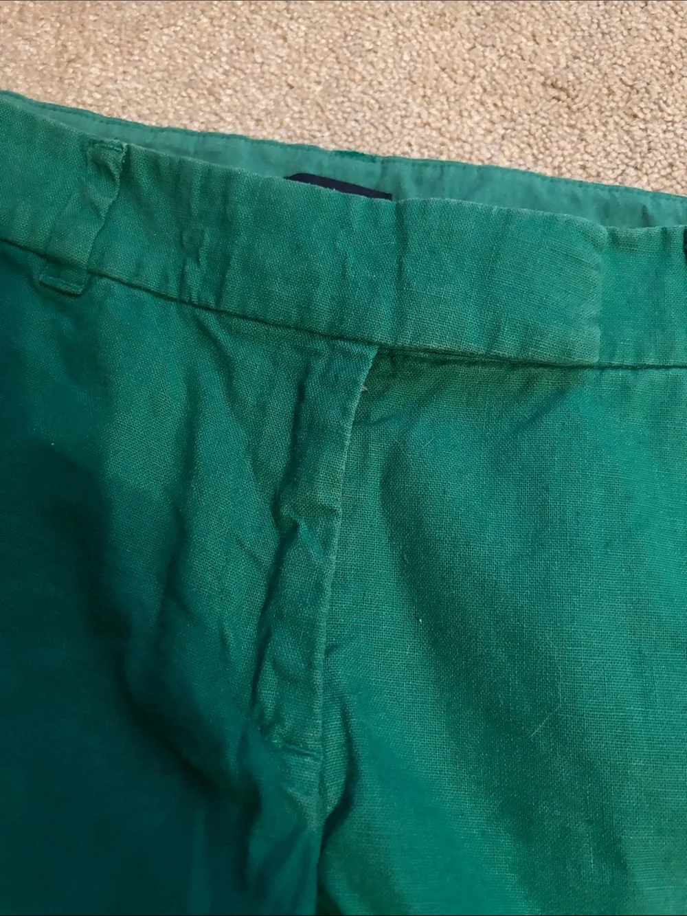 JCrew Women’s Scallop Hem Shorts - Green